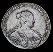 Рубль 1738 СПБ