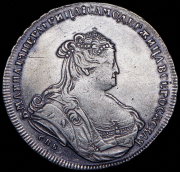 Рубль 1739 СПБ