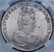 Рубль 1782 (в слабе) СПБ-ИЗ