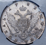 Рубль 1782 (в слабе) СПБ-ИЗ