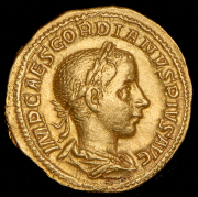 Ауреус. Гордиан III. Рим империя