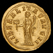 Ауреус. Гордиан III. Рим империя