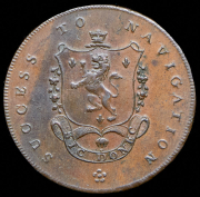 Токен 1/2 пенни 1793 (Манчестер)