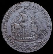 Токен 1/2 пенни 1794 (Ливерпуль)