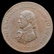 Токен 1/2 пенни 1812 (Йоркшир)
