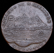 Токен 2 кварта 1802 (Гибралтар)