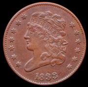 1/2 цента 1833 (США)