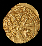 1/4 динара. Мустансир. Фатимидский халифат