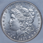 1 доллар 1901 (США) (в слабе) O