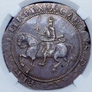 1 крона 1645 (Англия) (в слабе)