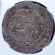 1 крона 1645 (Англия) (в слабе)