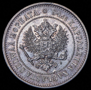 1 марка 1872 (Финляндия) S