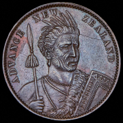 1 пенни 1881 (Новая Зеландия)