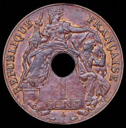 1 сантим 1938 (Французский Индокитай)