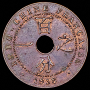 1 сантим 1938 (Французский Индокитай)