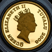 15 долларов 2006 "Сова" (Тувалу)