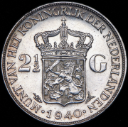 2 1/2 гульдена 1940 (Нидерланды)