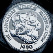25 долларов 1990 "Коала" (Австралия)
