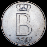 250 франков 1976 (Бельгия)