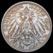 3 марки 1912 (Гамбург) J