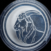 3 рубля 2003 "Лунный календарь: Год Козы"