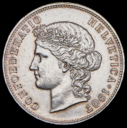 5 франков 1907 (Швейцария) B