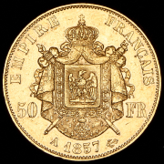 50 франков 1857 (Франция) А