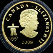 75 долларов 2008 "XXI зимние Олимпийские игры  Ванкувер 2010 - Канада-Плейс" (Канада)