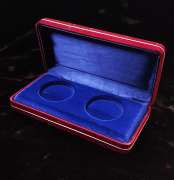 Футляр для хранения монет на 2 ячейки