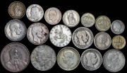 Набор из 18 сер. монет (страны Европы)