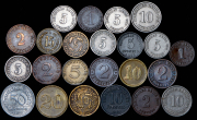 Набор из 23 монет (Германия)