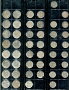 Набор из 46 сер монет 1899-1916