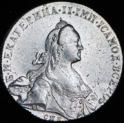 Рубль 1772 СПБ-ТI-АШ