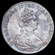 Рубль 1780 СПБ-ИЗ