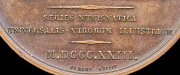 Медаль "В память российского имератора Петра Великого" (Франция) 1823