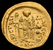 Солид. Юстиниан I. Византия