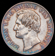 Талер 1861 (Саксония) B