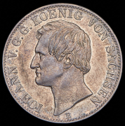 Талер 1861 (Саксония)  B