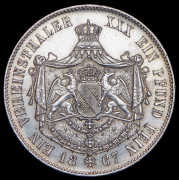 Талер 1867 (Баден)