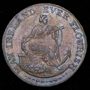 Токен 1/2 пенни 1795 (Дублин)