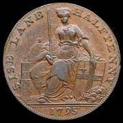 Токен 1/2 пенни 1795 (Великобритания)