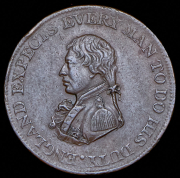 Токен 1/2 пенни 1812 (Йоркшир)