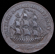 Токен 1/2 пенни 1812 (Йоркшир)