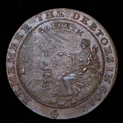 Токен 1/2 пенни "Джон Говард" (Великобритания)