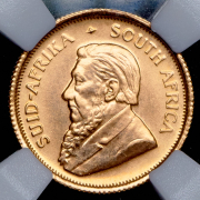 1/10 крюгерранда 1980 (ЮАР) (в слабе)