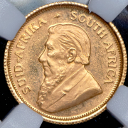 1/10 крюгерранда 1983 (ЮАР) (в слабе)