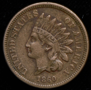 1 цент 1860 (США)