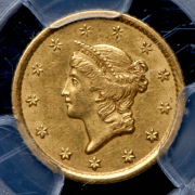 1 доллар 1853 (США) (в слабе) O