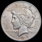 1 доллар 1935 (США) без букв