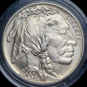 1 доллар 2001 "Буффало" (США) D